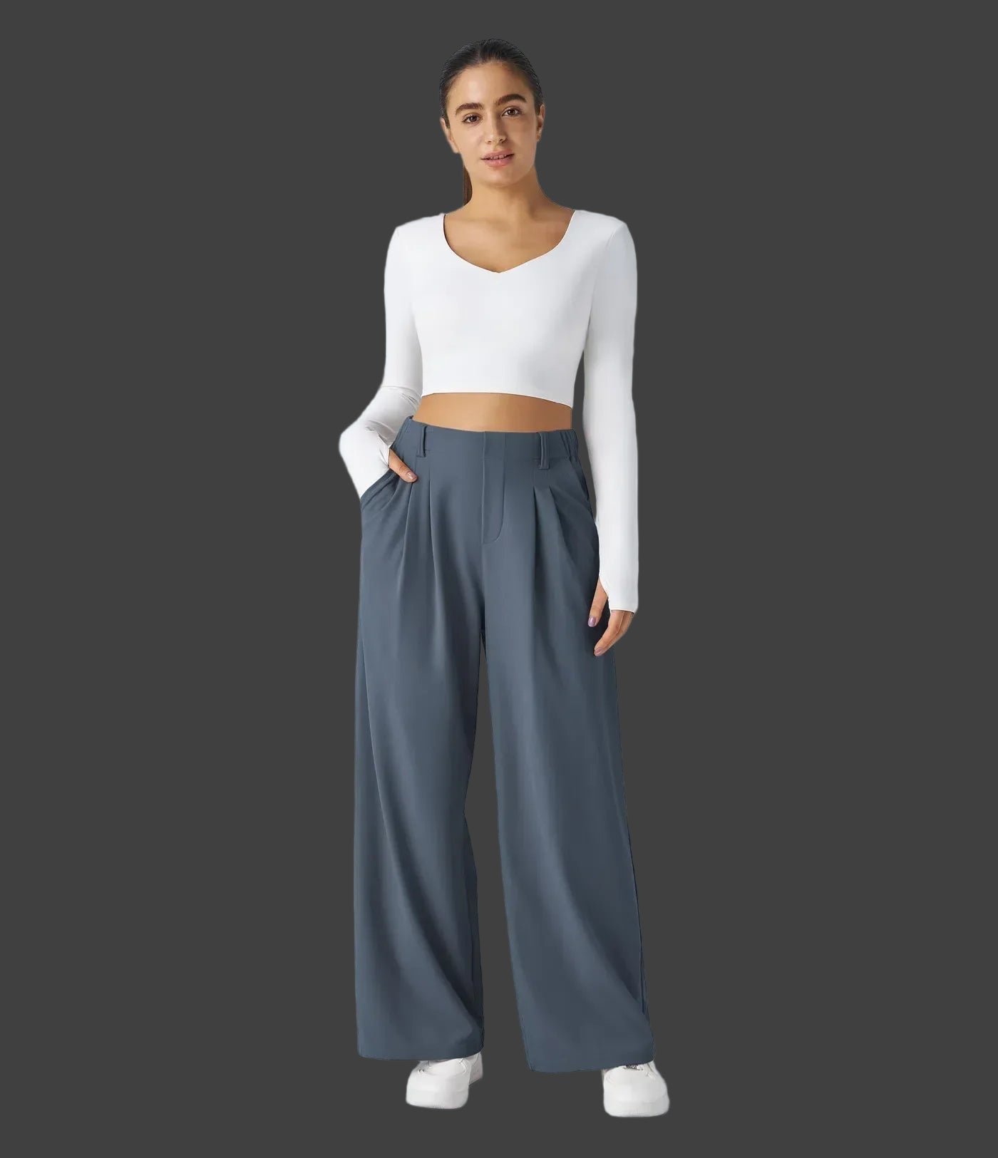 Women's Stretch Trousers | Comfortable Everyday Fit